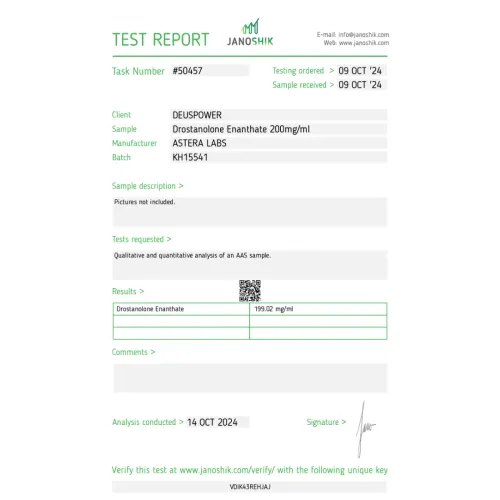 Drostanolon Enanthate