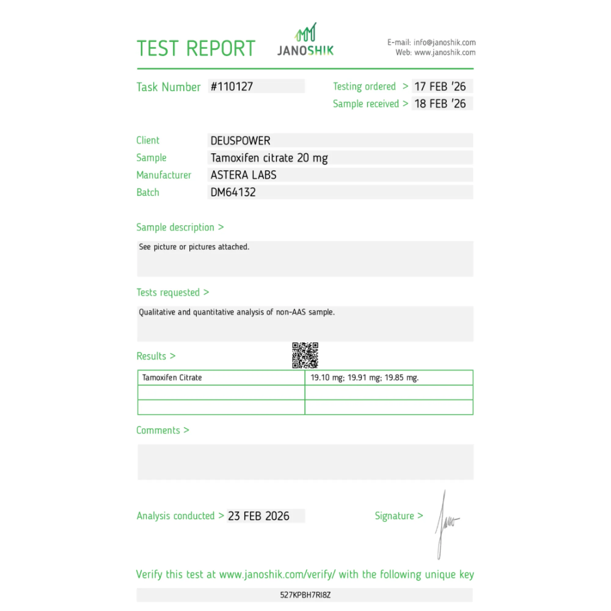 Tamoxifen Citrate, Astera Labs, Buy Steroids Online - www.deuspowershop.net