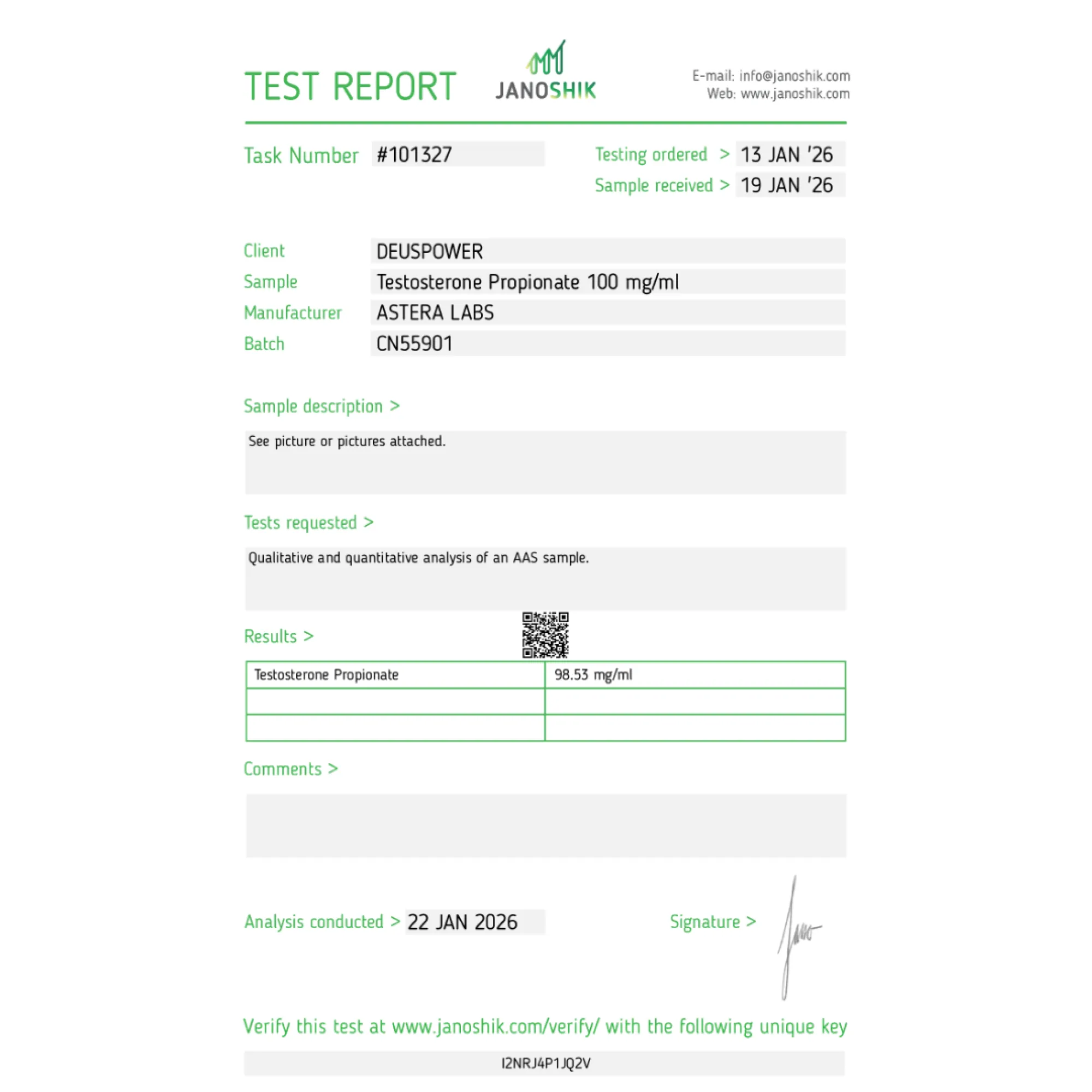 Testosterone Propionate, Astera Labs, Buy Steroids Online - www.deuspowershop.net