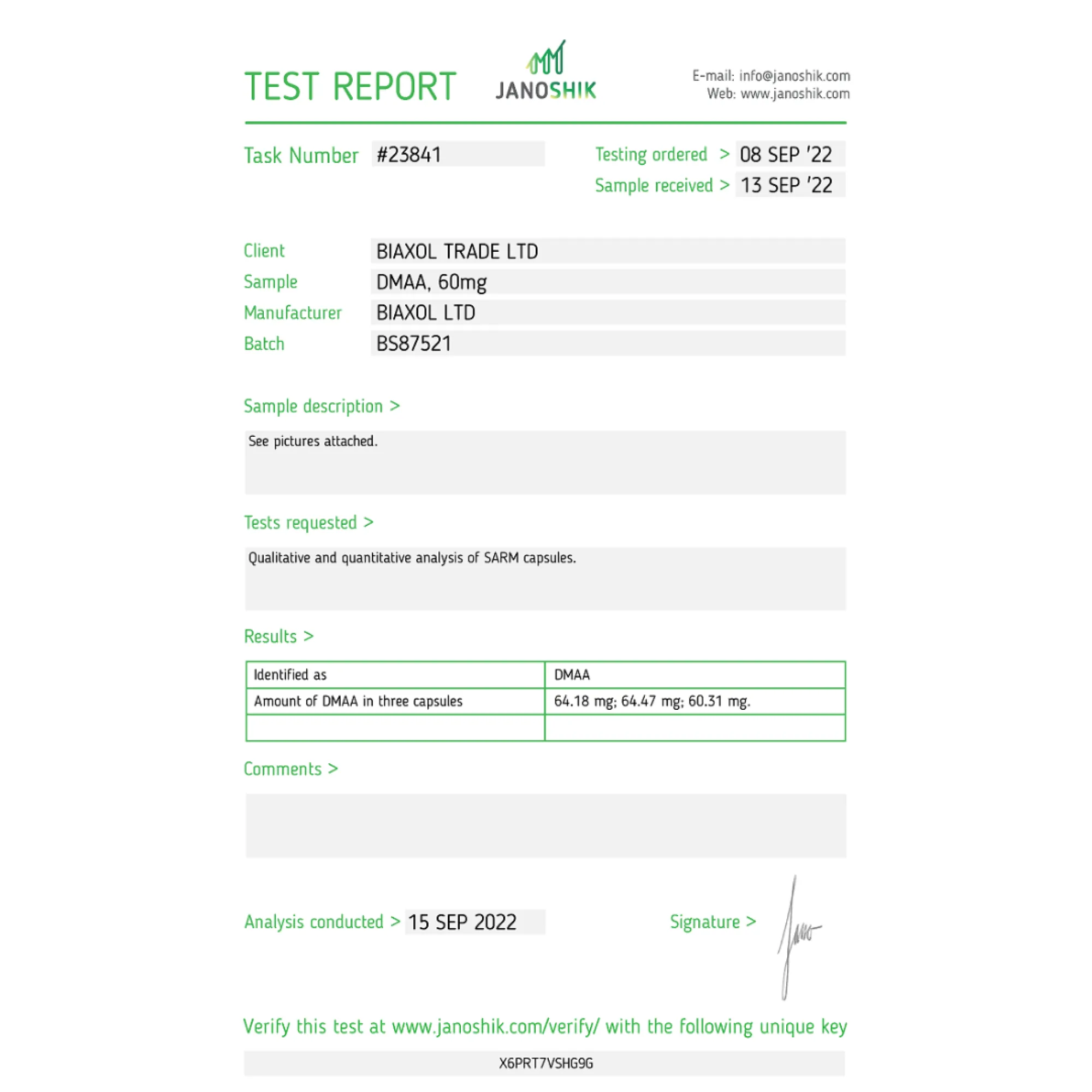 DMAA (Pre-workout Booster), Biaxol, Buy Steroids Online - www.deuspowershop.net