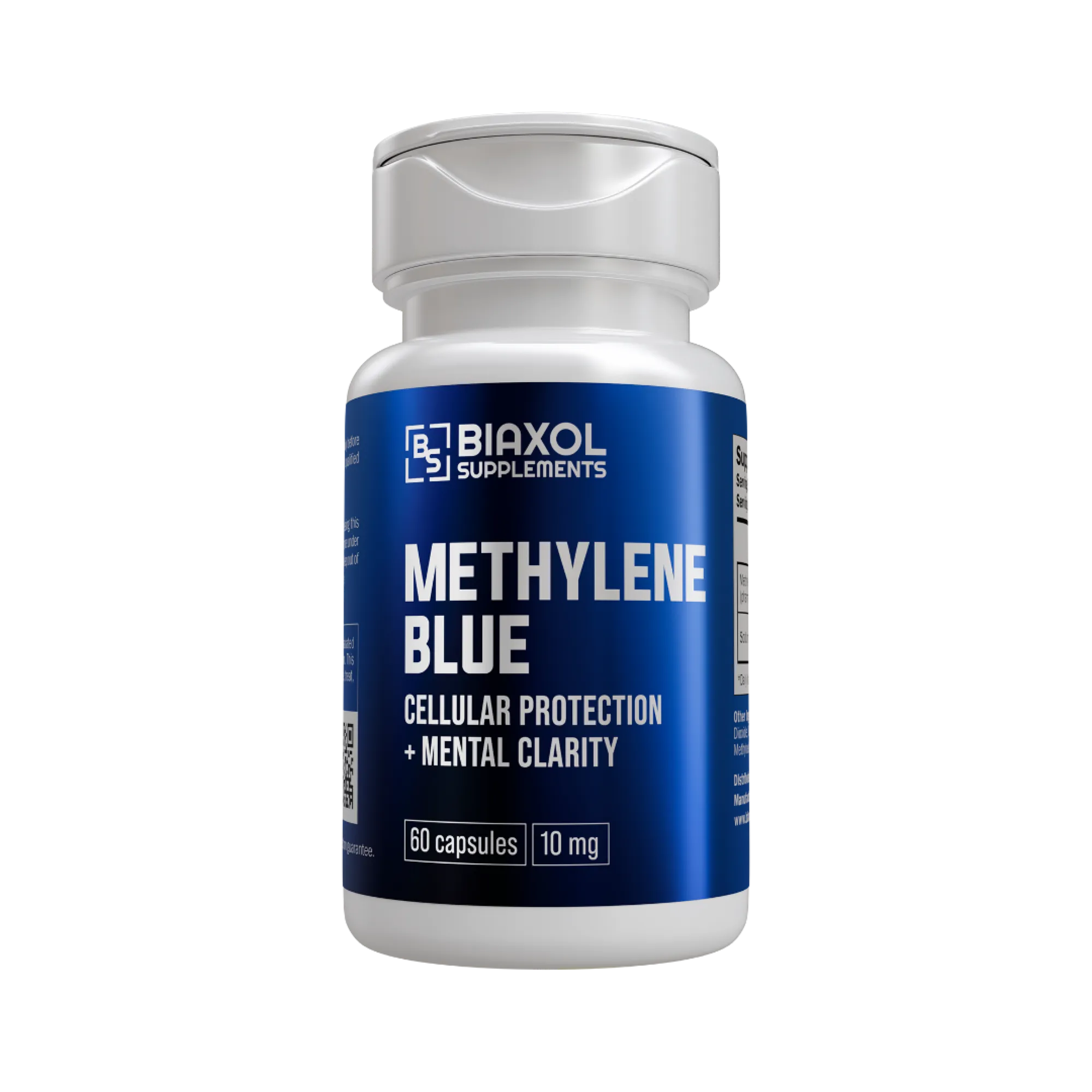 Methyleenblauw Capsules, Cellulaire Bescherming & Mentale Helderheid, Online Kopen - www.deuspowershop.net
