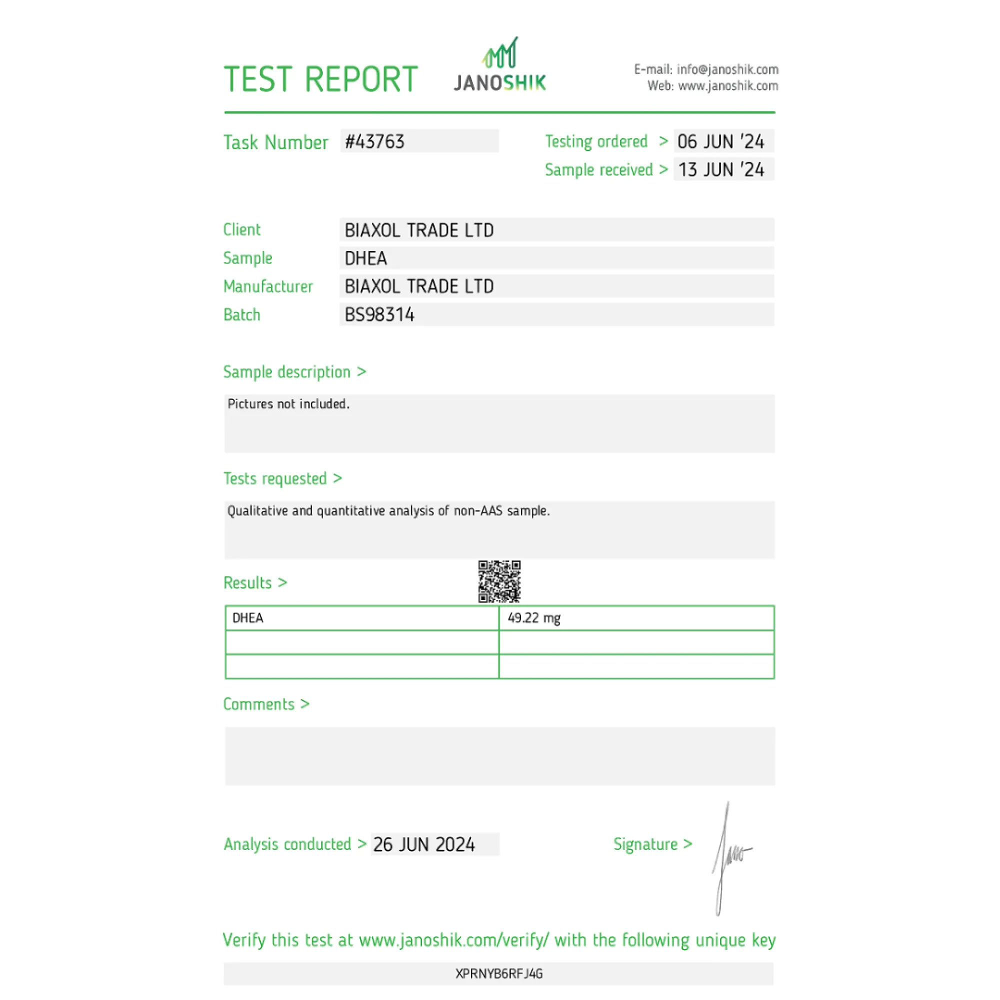 DHEA (Supporto Ormonale), Deus Medical, Acquista Steroidi Online - www.deuspowershop.net