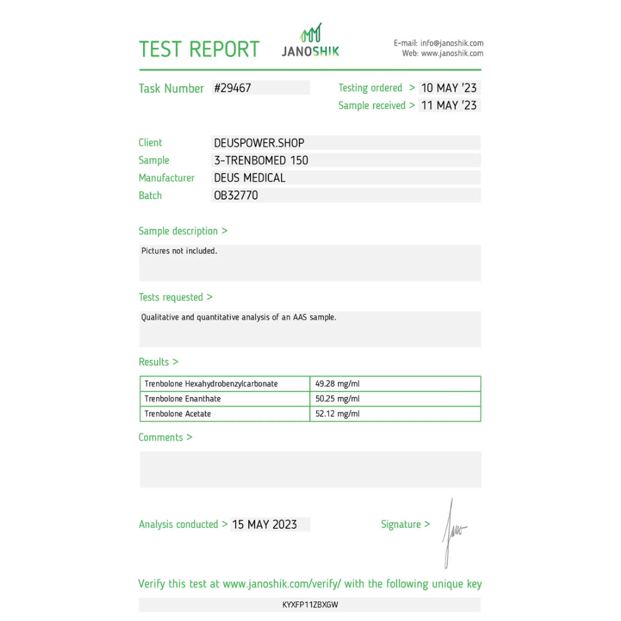 3-TRENBOMED 150 (Trenbolone Blend), Deus Medical, Buy Steroids Online - www.deuspowershop.net