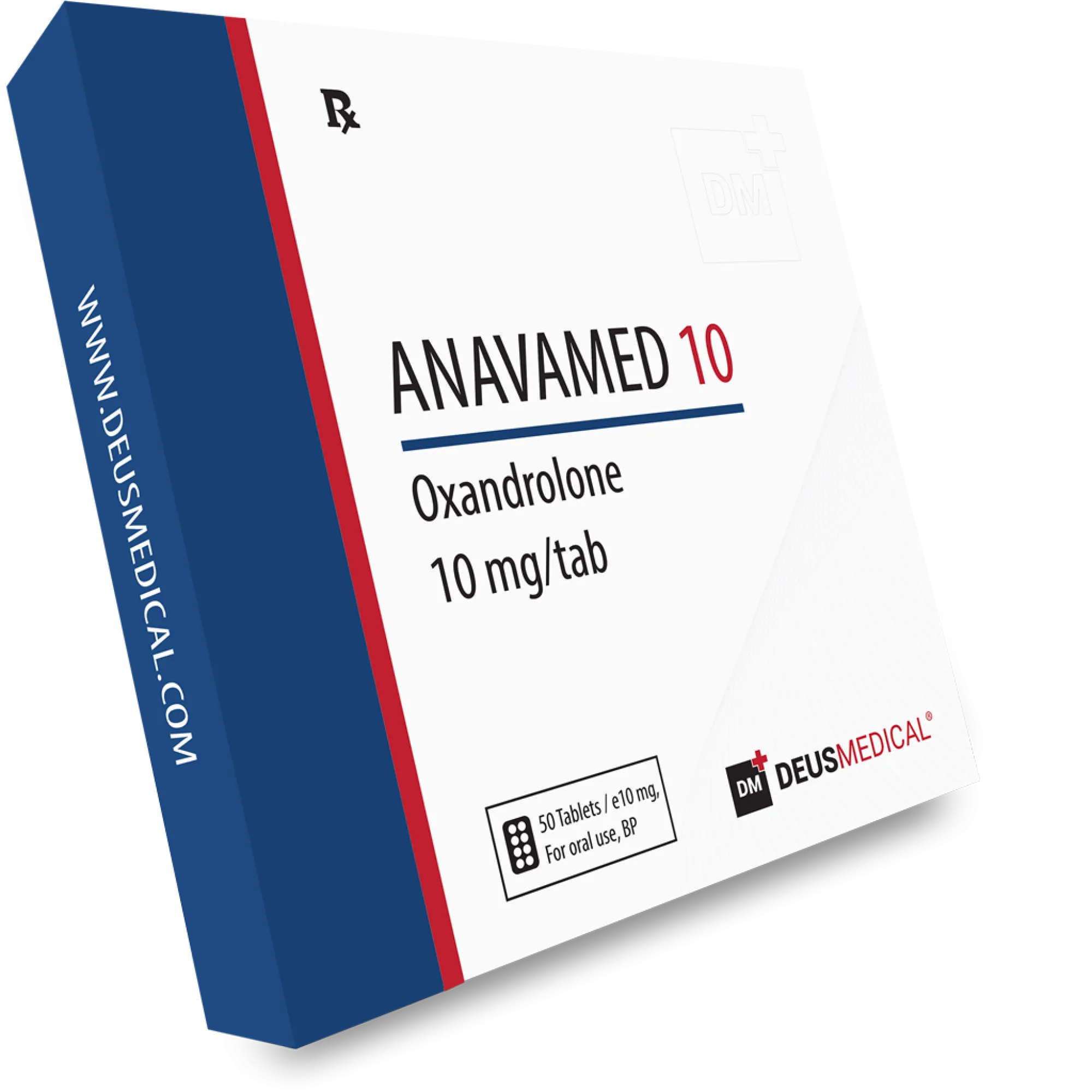ANAVAMED 10 (Oxandrolona), Deus Medical, Compre esteroides en línea - www.deuspowershop.net