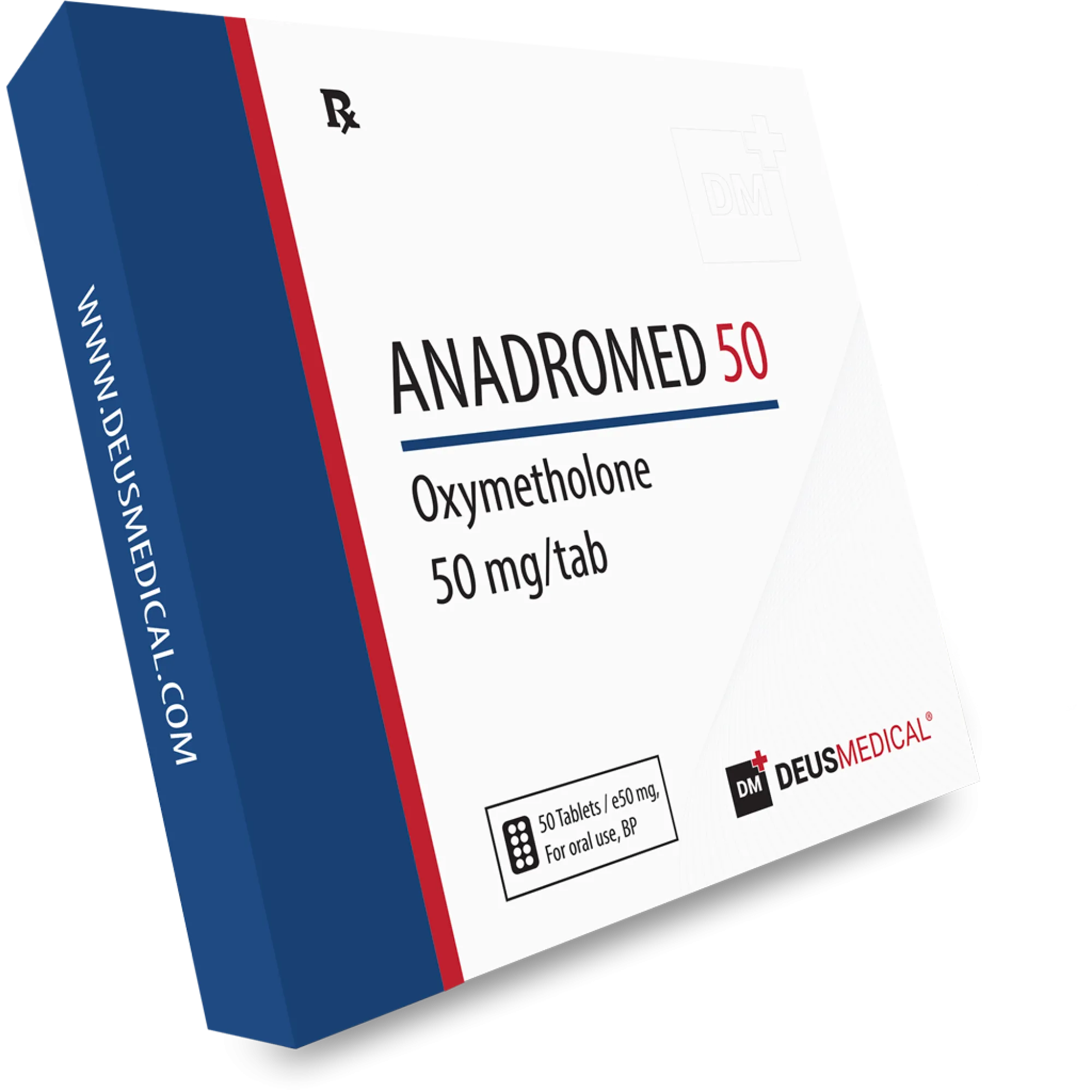 ANADROMED 50 (Oxymetholone), Deus Medical, Koupit steroidy online – www.deuspowershop.net