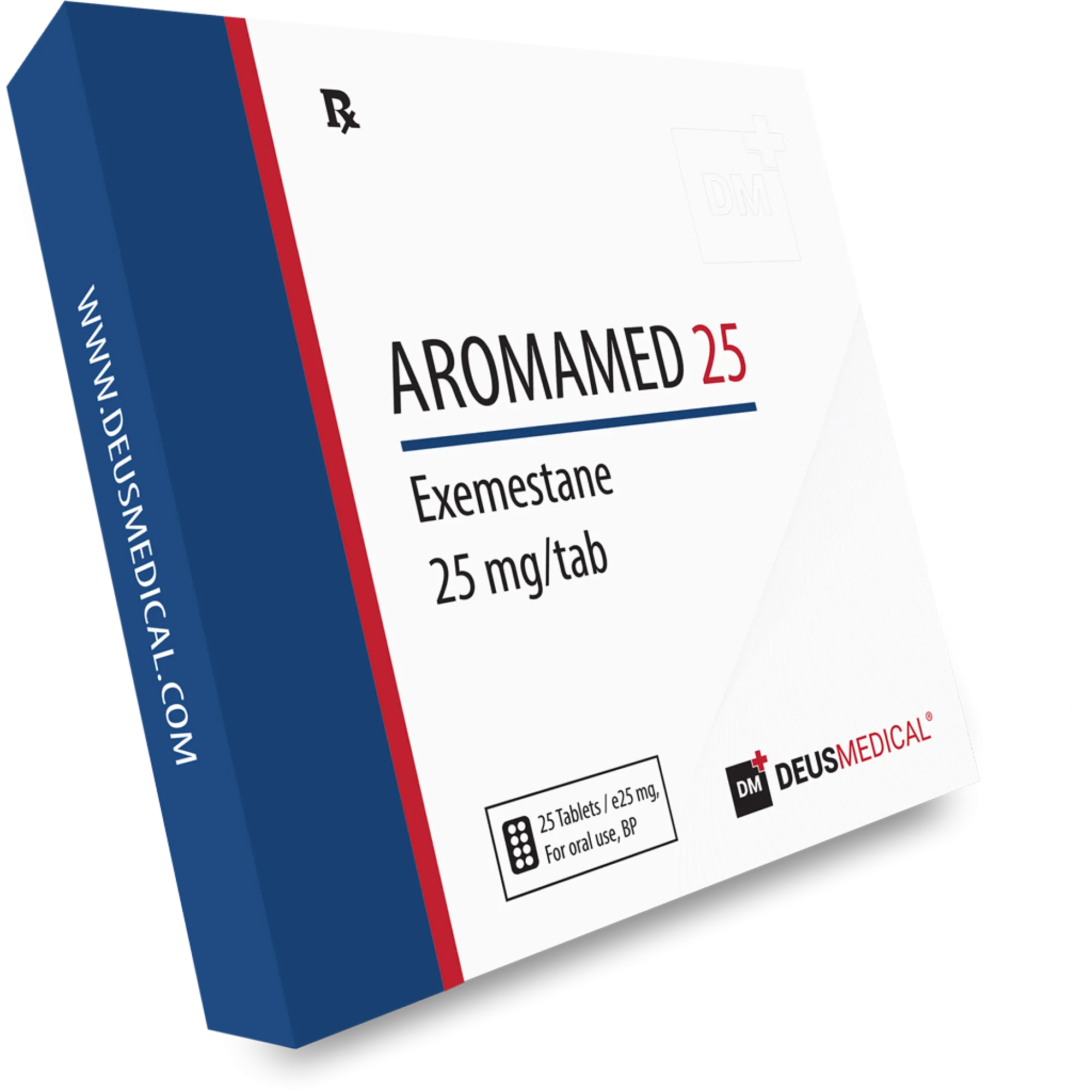 Aromamed 25 (Exemestane) 25mg tablets, DeusPower Shop