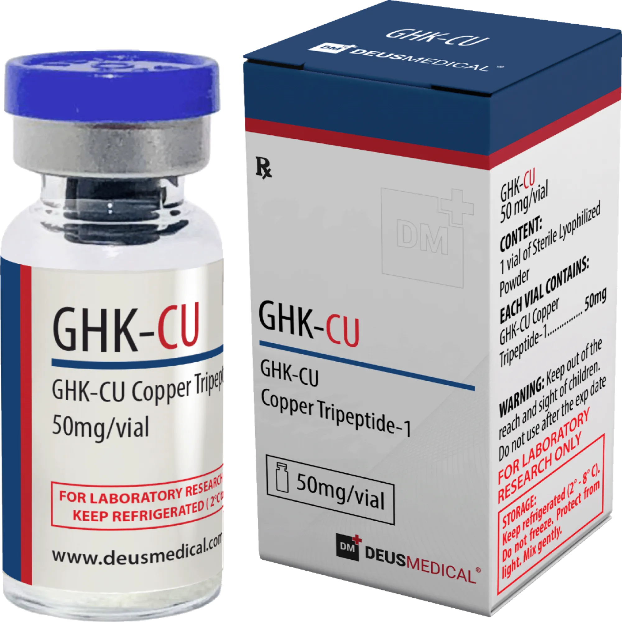 GHK-CU (GHK-CU Copper Tripeptide-1), Deus Medical, Buy Steroids Online - www.deuspowershop.net