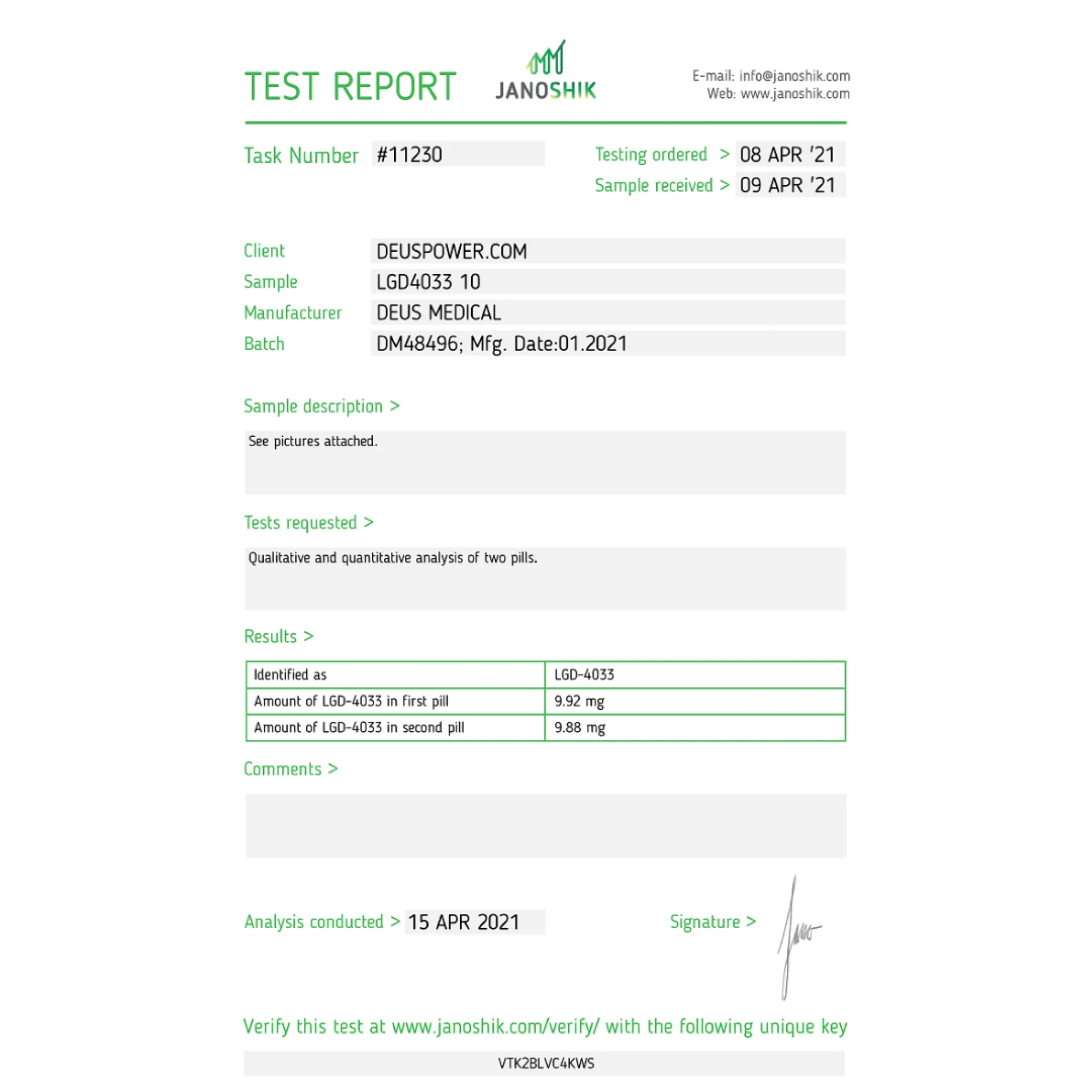 LGD4033 10 (Ligandrol), Deus Medical, Acquista Steroidi Online - www.deuspowershop.net
