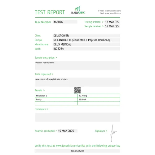 MELANOTAN II (Melanotan II Peptide Hormone)