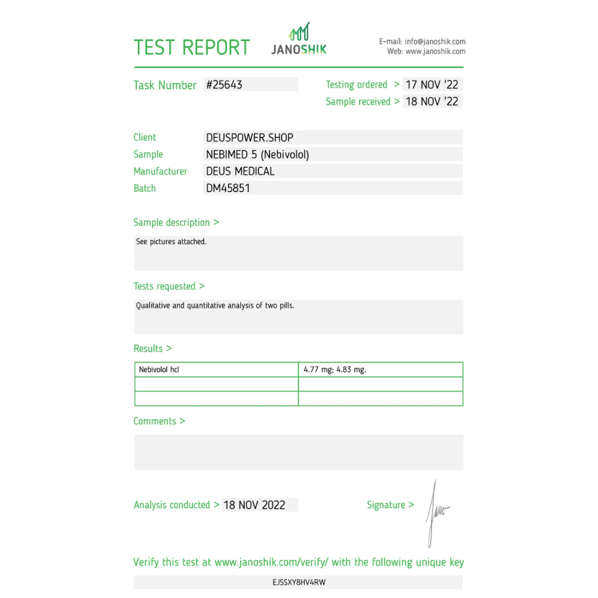 NEBIMED 5 (Nebivolol), Deus Medical, Koupit steroidy online – www.deuspowershop.net