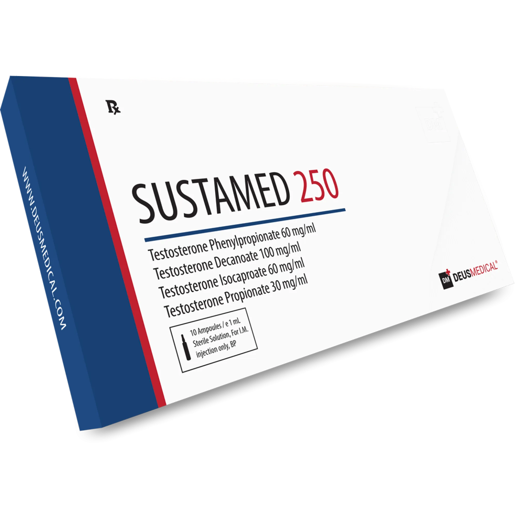 SUSTAMED 250 (Sustanon), Deus Medical, Buy Steroids Online - www.deuspowershop.net