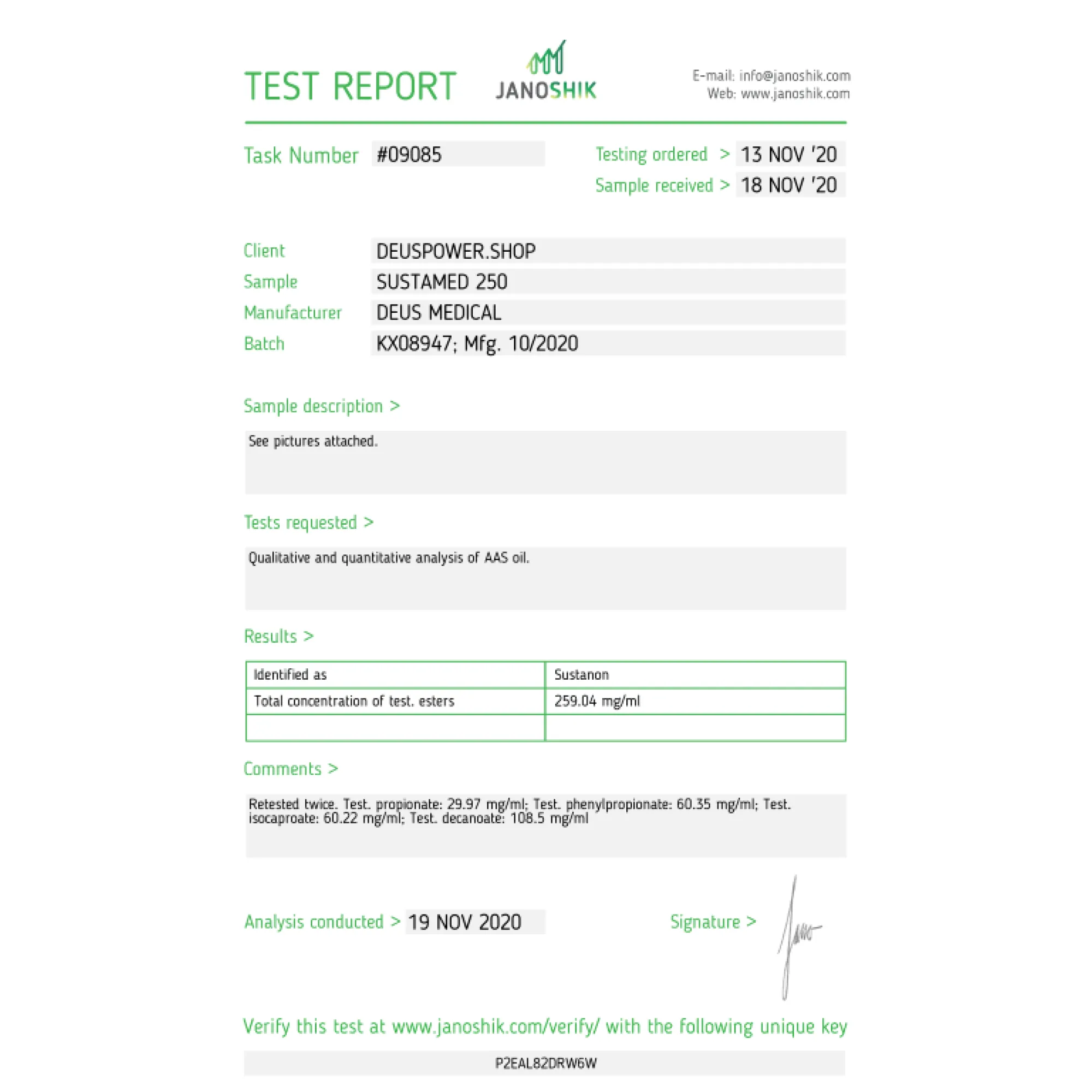 SUSTAMED 250 (Sustanon), Deus Medical, Buy Steroids Online - www.deuspowershop.net