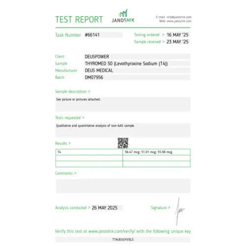 THYROMED 50 (Levothyroxine Sodium (T4))