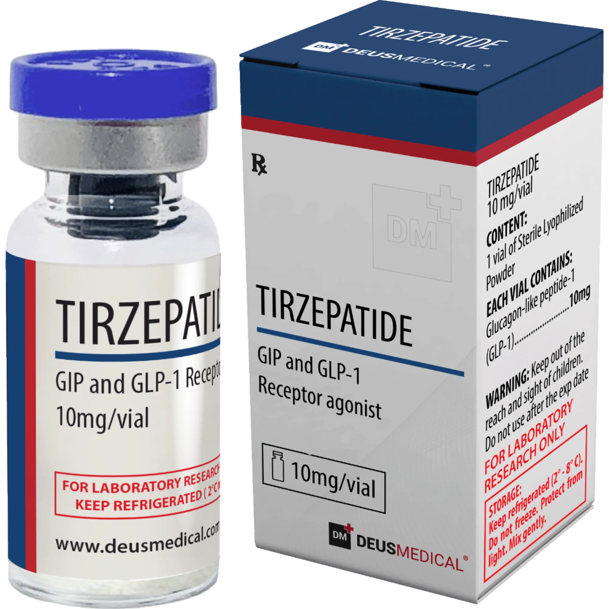 Tirzepatide (Tirzepatide GIP and GLP-1 Receptor Agonist), Deus Medical, Buy Steroids Online - www.deuspowershop.net