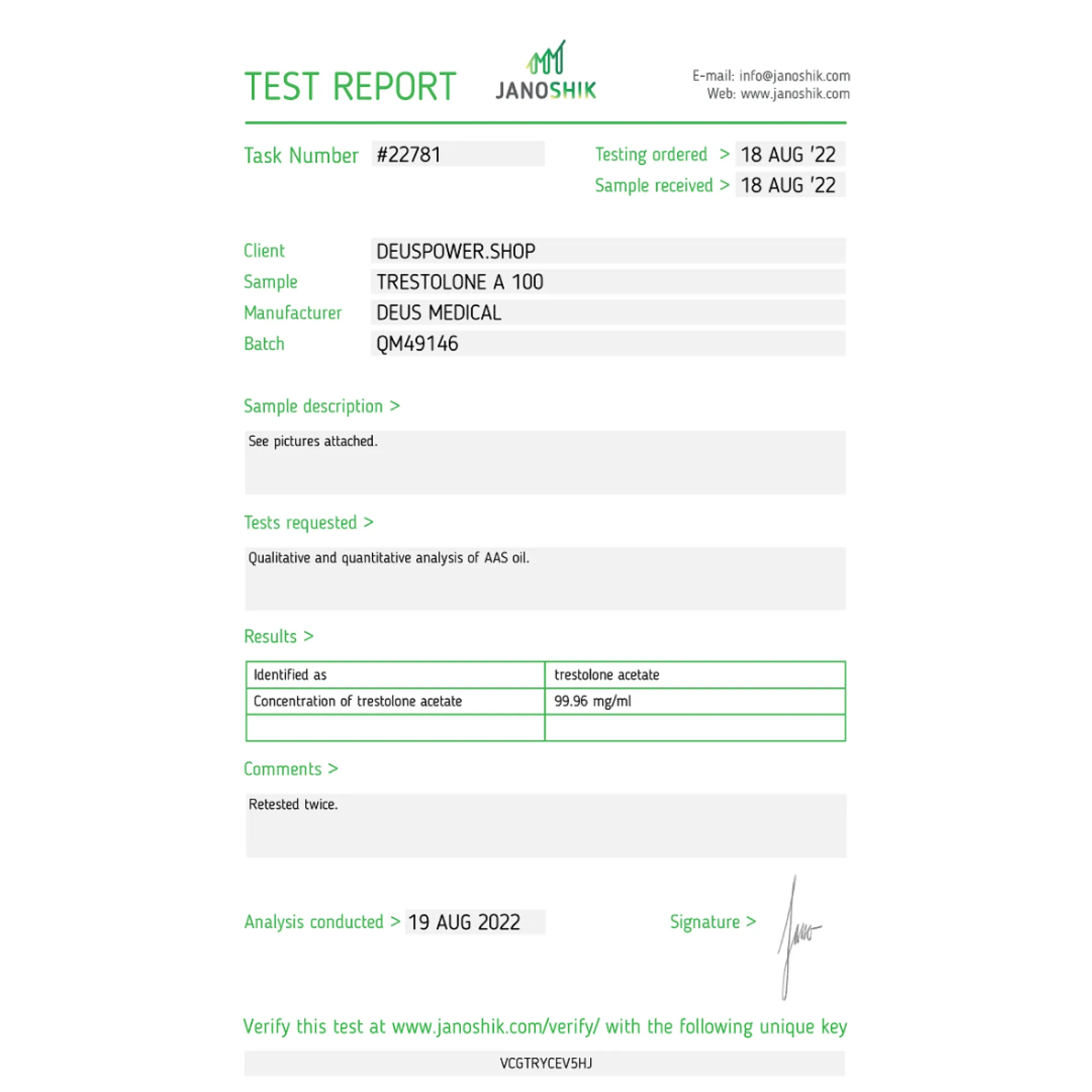 Ment for sale Trestolone A 100 trestolone acetate 100mg/ml injectable by DeusPower Shop