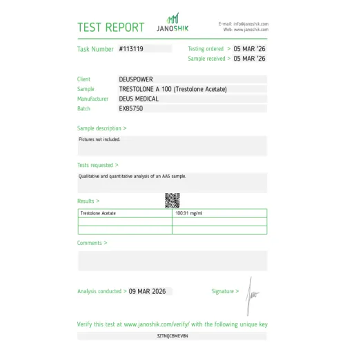 TRESTOLONE A 100 (Trestolone Acetate)