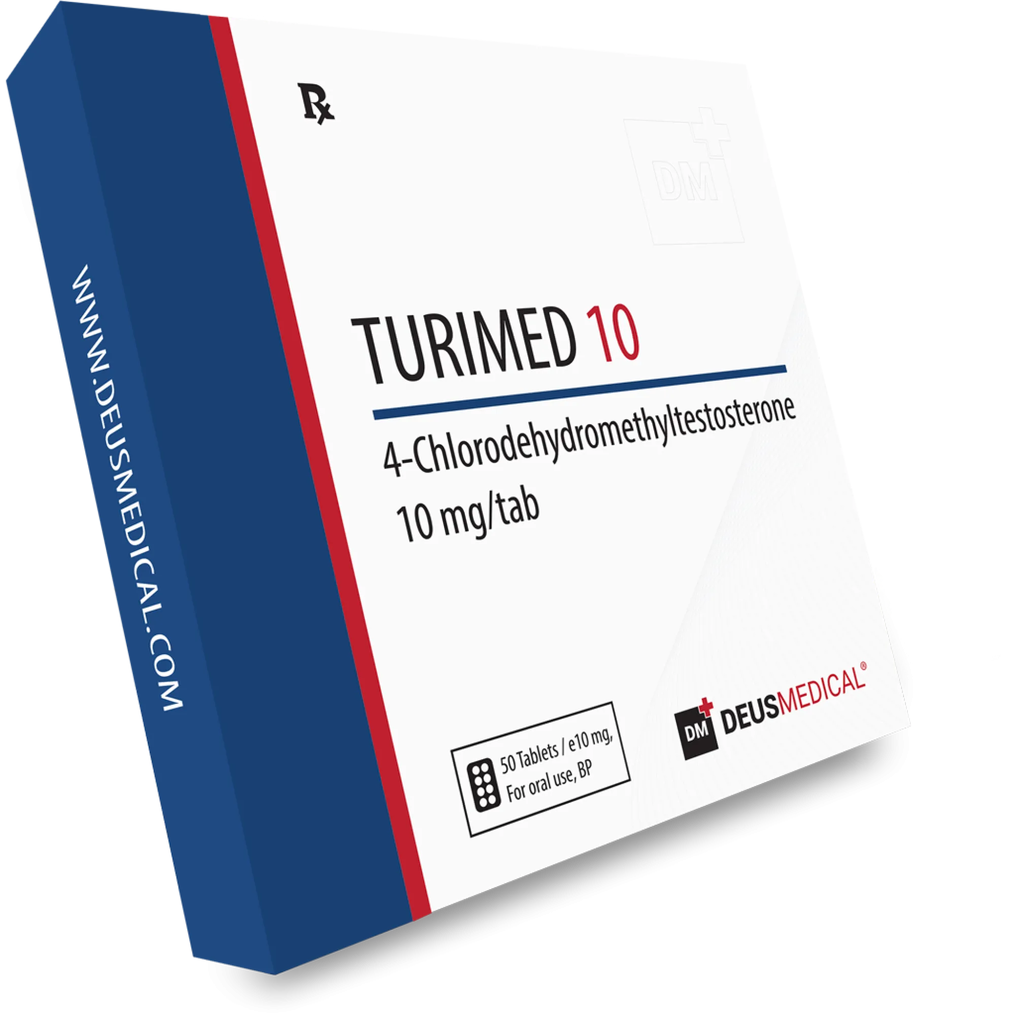 Turimed 10 turinabol 10mg oral tablets by DeusPower Shop