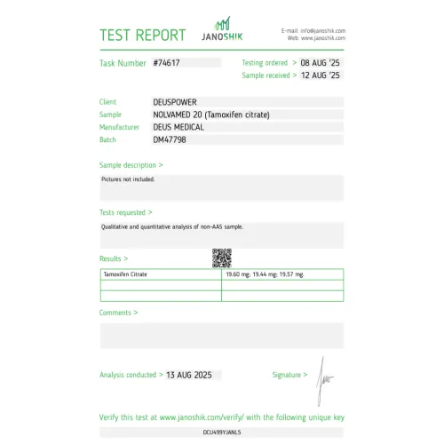 NOLVAMED 20 (Tamoxifen Citrate)