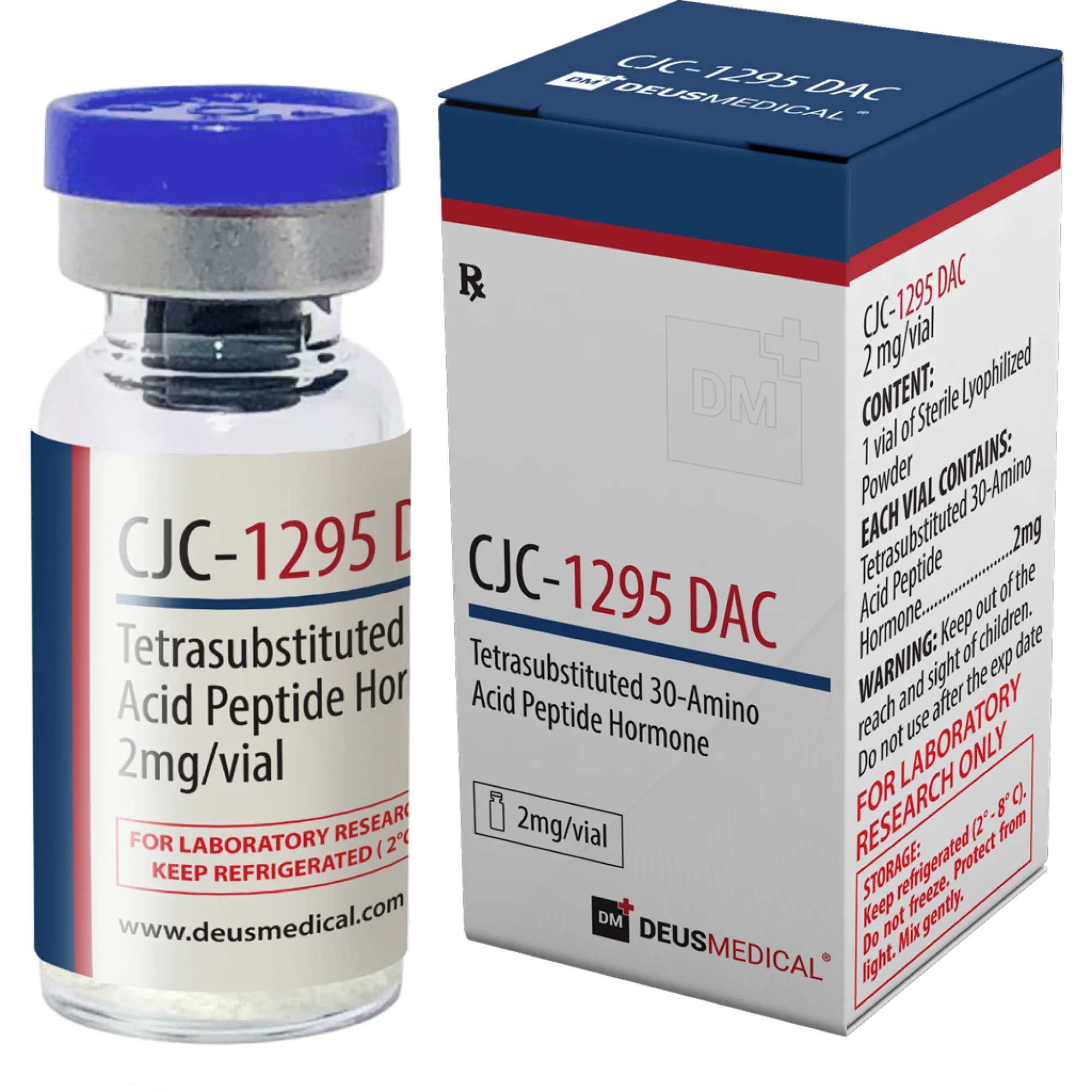 CJC-1295 DAC (tetrasubstituovaný 30-aminokyselinový peptidový hormon), Deus Medical, Koupit steroidy online – www.deuspowershop.net