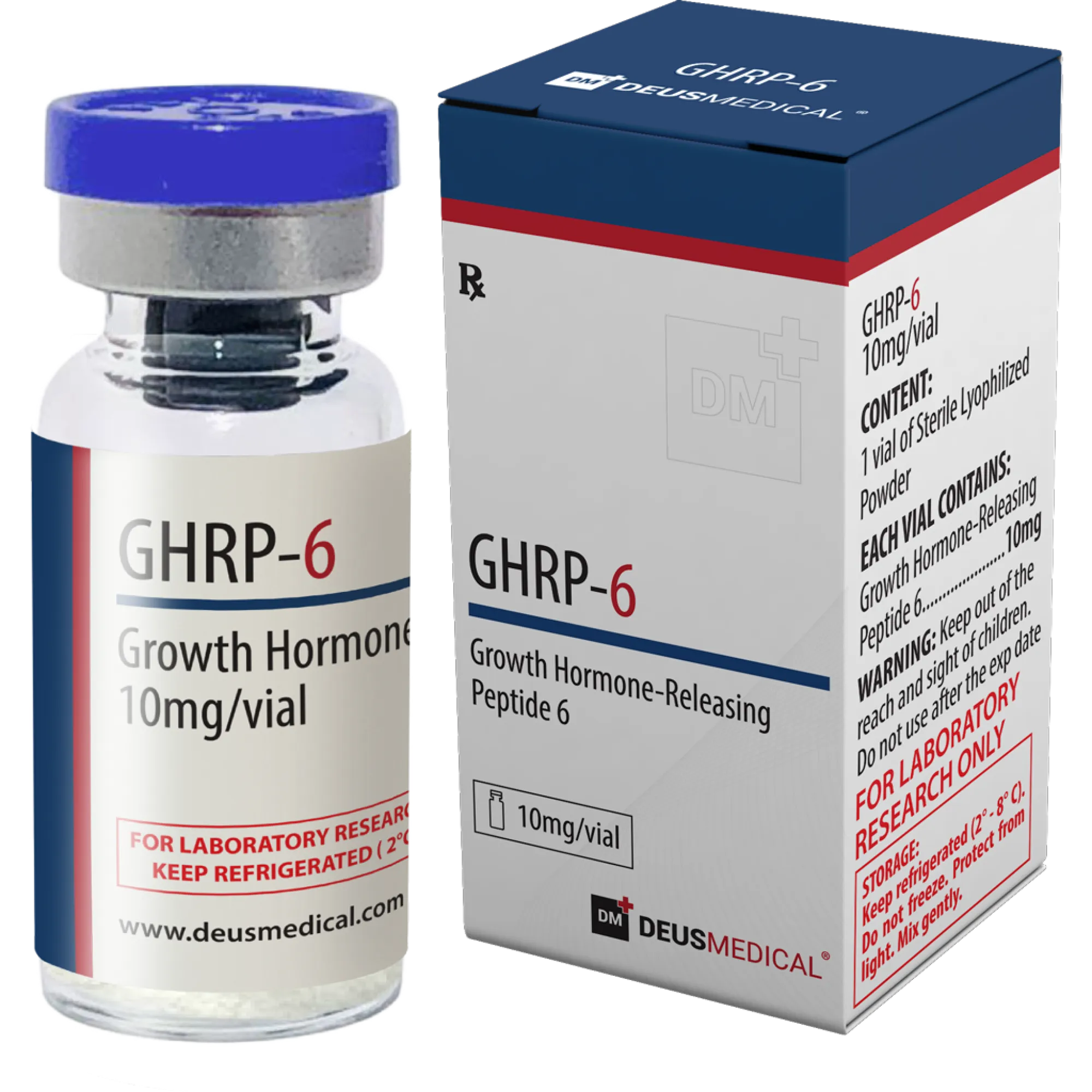 GHRP-6 (Growth Hormone-Releasing Peptide 6), Deus Medical, Buy Steroids Online - www.deuspowershop.net