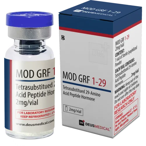 MOD GRF 1-29 (Tetragesubstitueerd 29-aminozuurpeptidehormoon)
