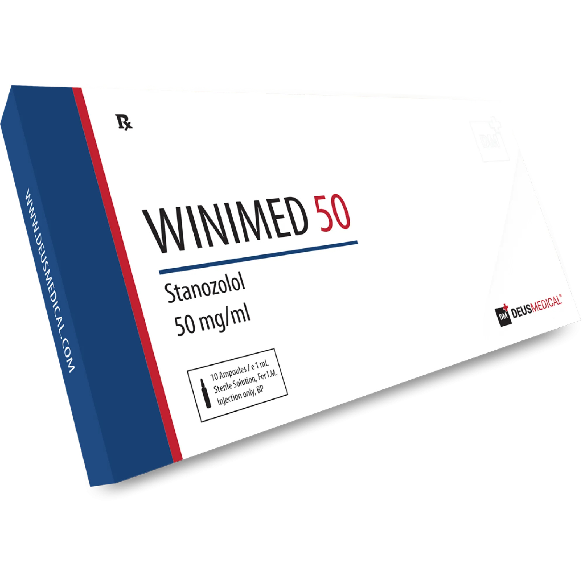 WINIMED 50 Stanozolol 50mg/ml ampoules, DeusPower Shop