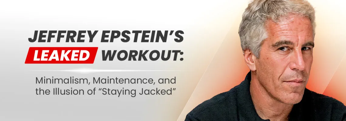 Jeffrey Epstein’s Leaked Workout: Minimalism, Maintenance, and the Illusion of “Staying Jacked”
