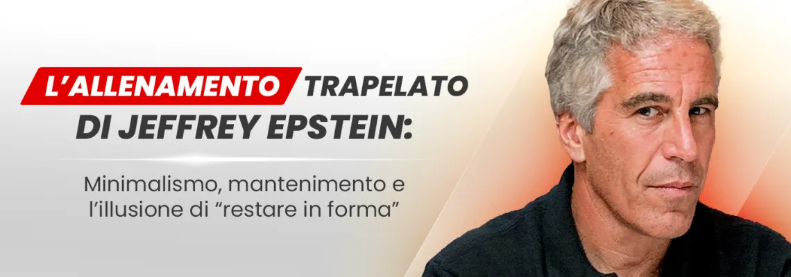 L’allenamento trapelato di Jeffrey Epstein: minimalismo, mantenimento e l’illusione di “restare tirati”