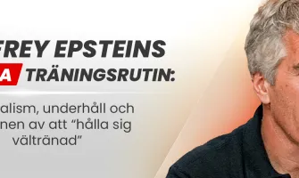 Jeffrey Epsteins läckta träningsprogram: minimalism, underhåll och illusionen av att “förbli vältränad”