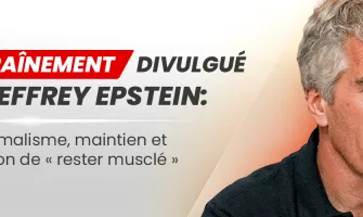 L’entraînement “fuité” de Jeffrey Epstein : minimalisme, maintien et illusion de « rester sec »