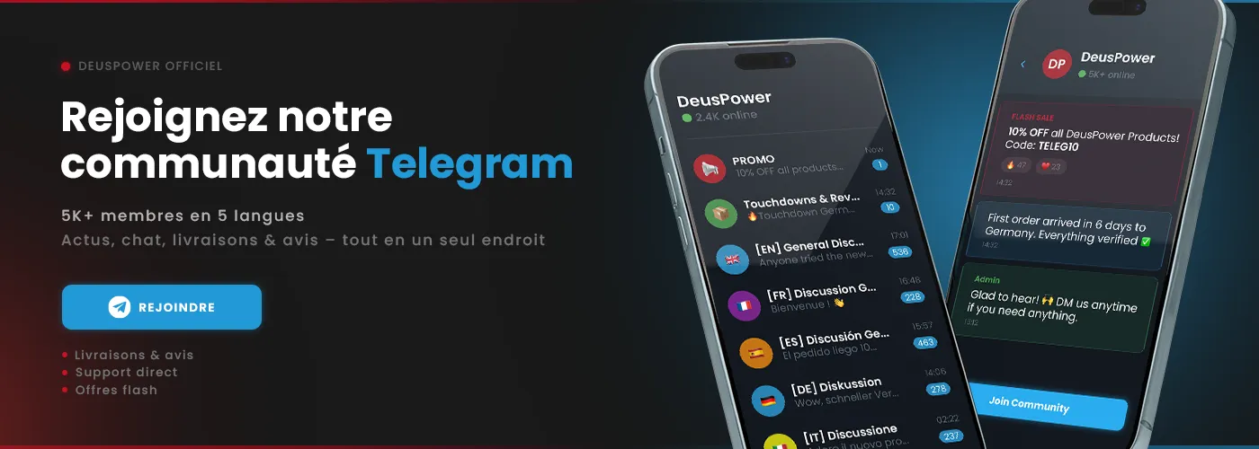 Canal de télégramme DeusPower Shop