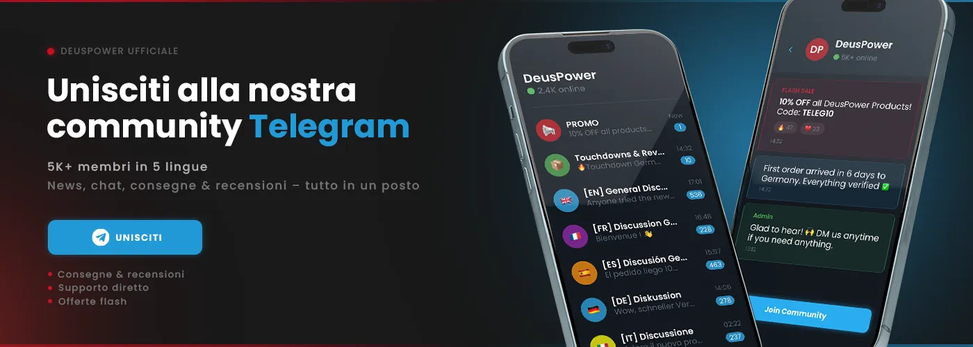 DeusPower Shop Canale Telegram