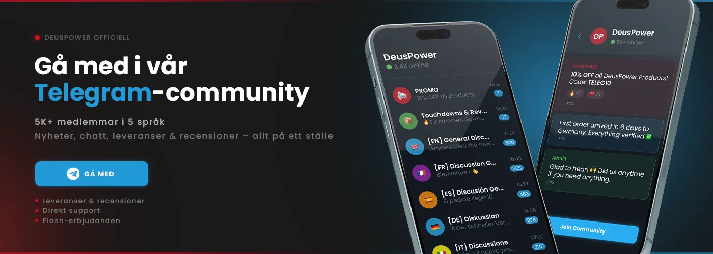 DeusPower Shop Telegram Channel